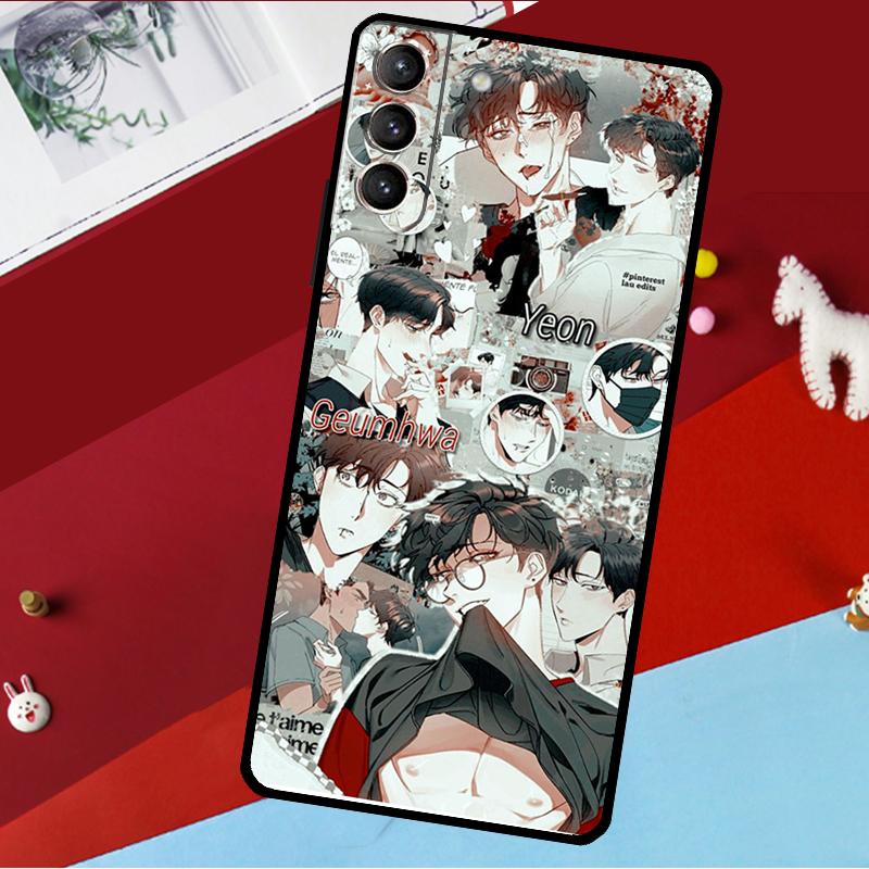 ЗДЕСЬ ВЫ manga Funda Для Samsung Galaxy S26 Ultra S24 S22 S23 S25 Plus S20 S21 FE S9 S10 S25 FE Чехол для телефона