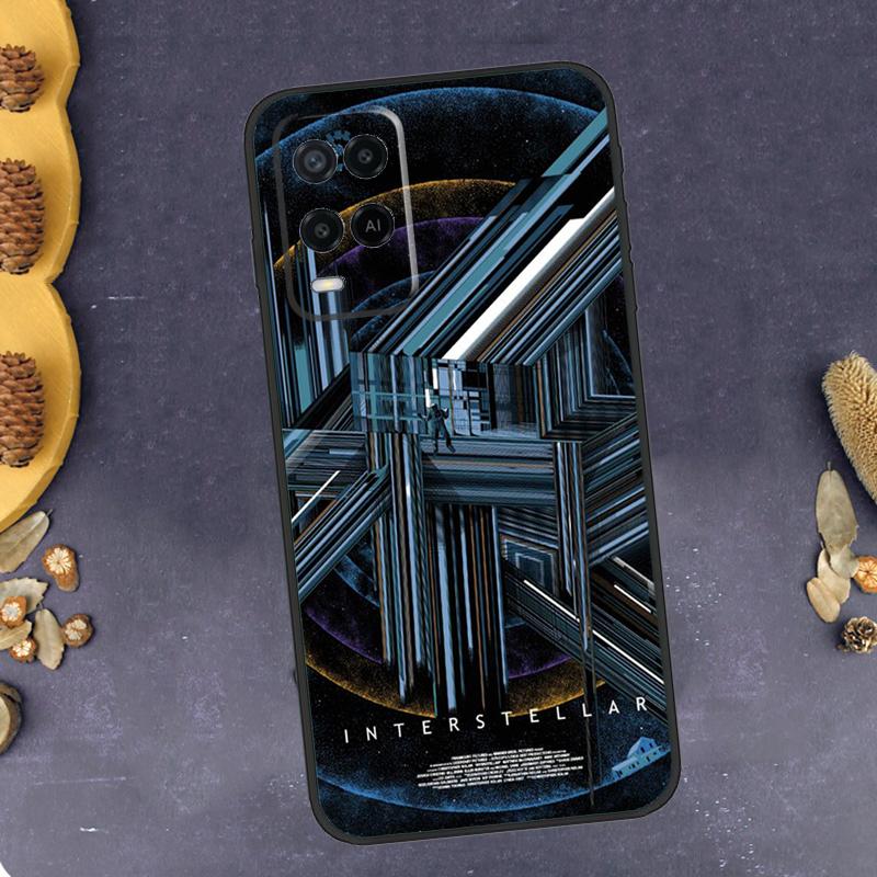 Interstellar Film Phone Case For Oppo A40 A60 A80 A78 A98 A18 A38 A58 A74 A94 A54 A16 A76 A96 A15 A17 A77 A57S