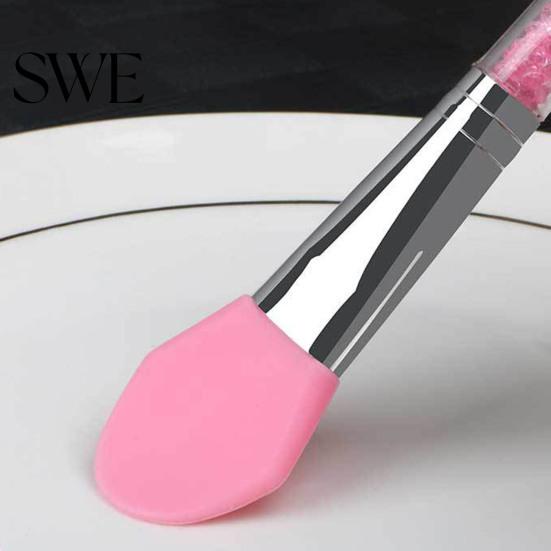 Makeup Brush Face Masque Super Soft Reusable Ergonomic Handle Non-irritation Ultralight Apply Applicator Silicone Multi-Function Tool for Women