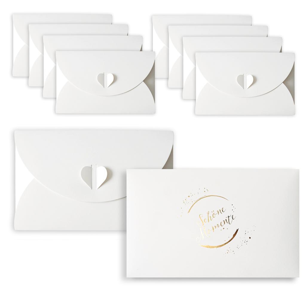 Schone Momente Folder White 15X23 - Set Of 50 Pcs