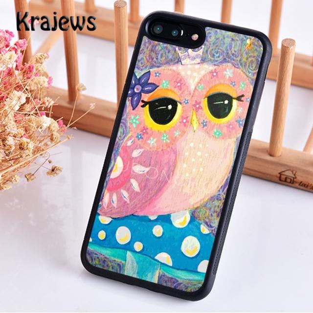 Krajews Чехол для телефона Птица Сова Природа Хищник Для iPhone 17 Air 16 15 14 plus 11 12 13 pro max Plus coque Fundas