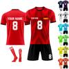 Personalised Shirts Kit Mens Girls With Name Number Custom Football Jerseys For Boys Training Suit