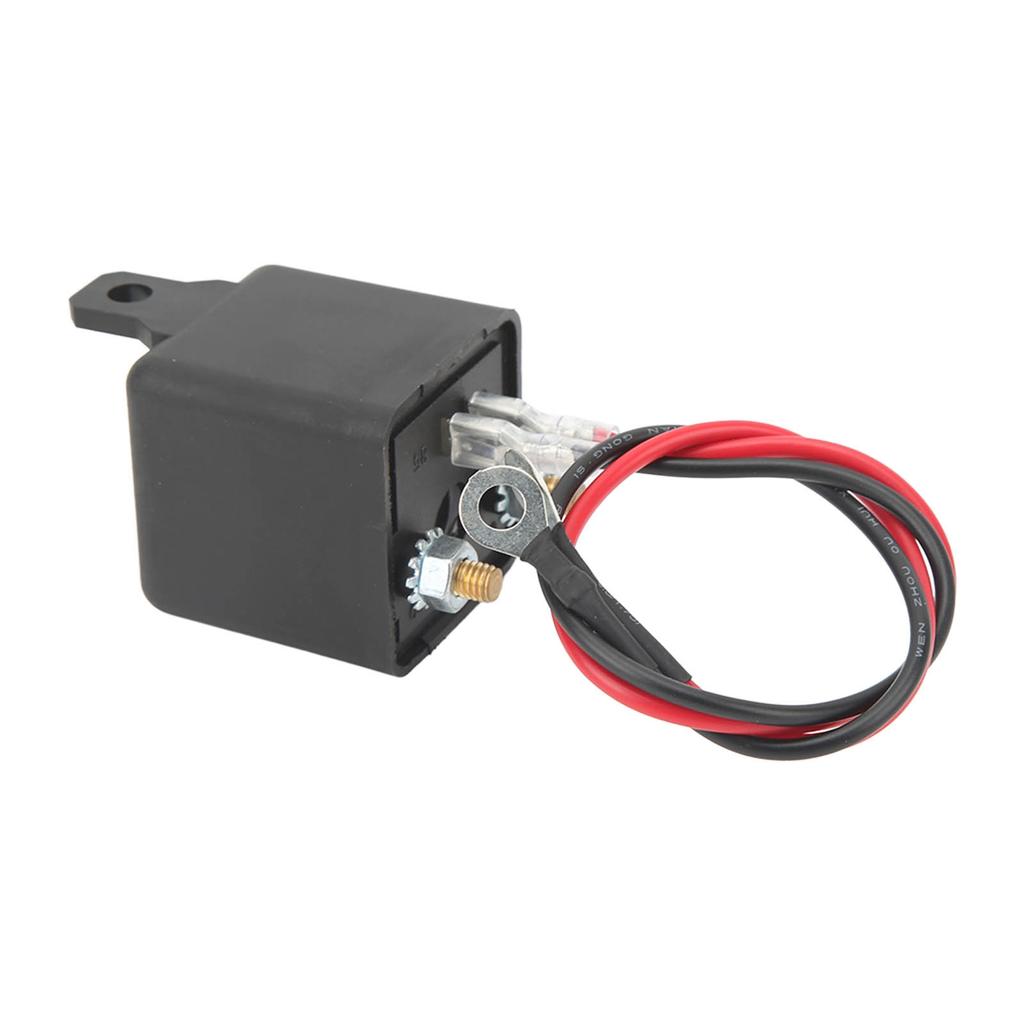 Car Battery Disconnect Switch Power Cut Off Kill Switch with Remote Control Copper Terminal for Auto