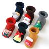 Baby Socks Christmas Tree Silicone Anti Slip Middle Socks for Baby Newborn Girls Boys Winter Warm Socks for 1-3Y Babies