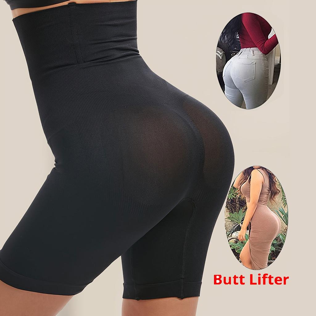 Утягивающие шорты с высокой талией - бесшовное утягивание живота и подтяжка ягодиц, удобное нижнее белье для повседневной носки