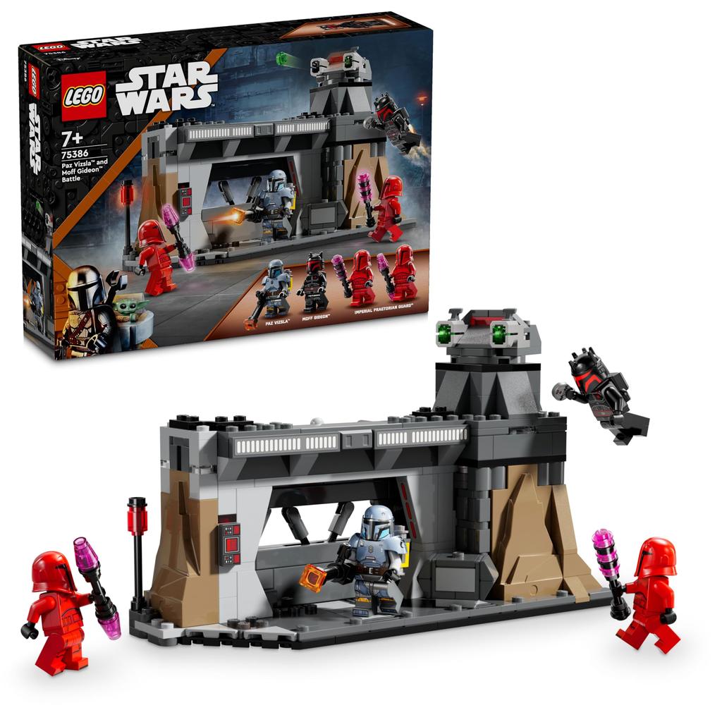 LEGO Звездные войны Пас Визсла и Мофф Гидеон Битва Игрушка Подарок Игрушка Блок День рождения Рождество Мальчики Девочки Дети 7 лет 8 лет 9 лет
