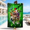 Alien heroes Beach Towel, Microfiber Beach Towel, Perfect For Pool, Beach, Travel, Home Decor Beach Party Fan gifts