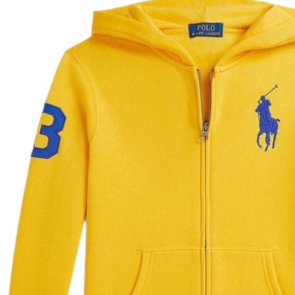 Polo Ralph Lauren Толстовка с капюшоном и молнией Big Pony с длинным рукавом Классическая версия Детская Детские толстовки 323A95732-002