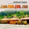 Искусственная соломенная кровельная плитка, реалистичная, прочная, устойчивая к атмосферным воздействиям, огнеупорная отделка, искусственная поддельная соломенная черепица