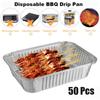 Aluminum Foil Tin Grill Catch Tray Kitchenware BBQ Drip Pan Kitchen Supplies Grease Drip Pan