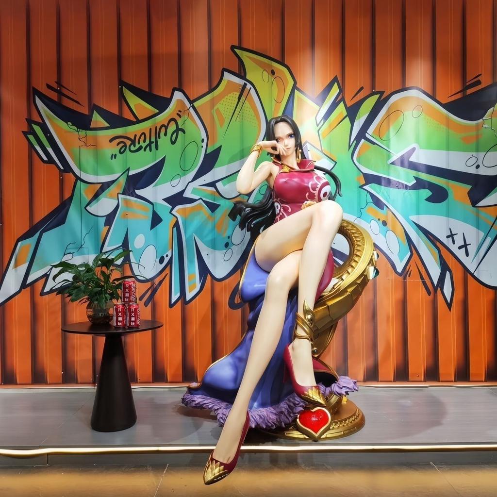 JT Studio Диван One Piece Змея-Императрица Ji Может Двигаться ПВХ Любимый Доминирующий Набор Стола Благородный 9,05 дюйма/23 см Zoro Игрушки Представляет