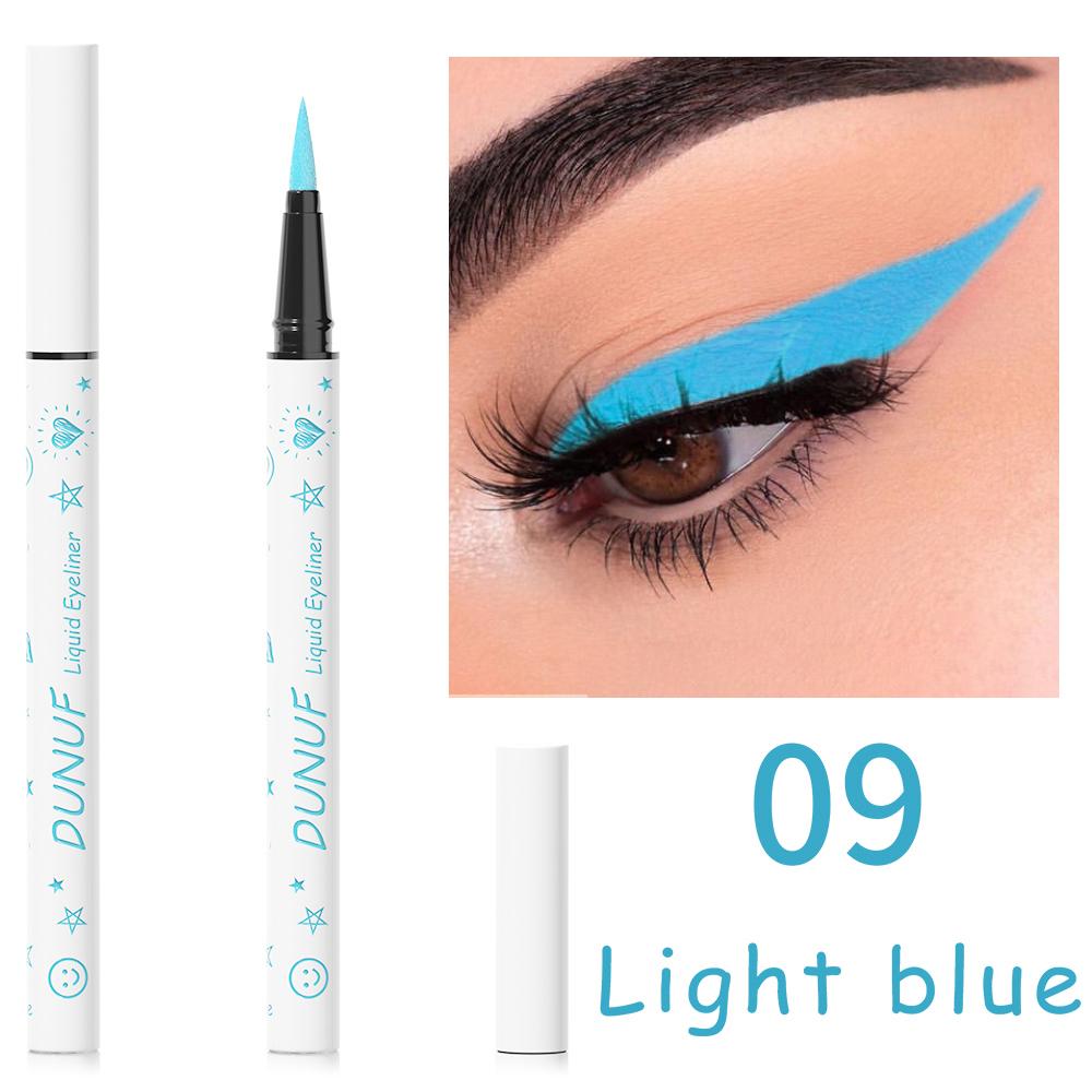 DUNUF 1 Pcs Long Lasting Eyeliner Ultra-fine Smooth Quick Dry Liquid Eyeliner Waterproof, Sweat-resistant and Beginner Friendly