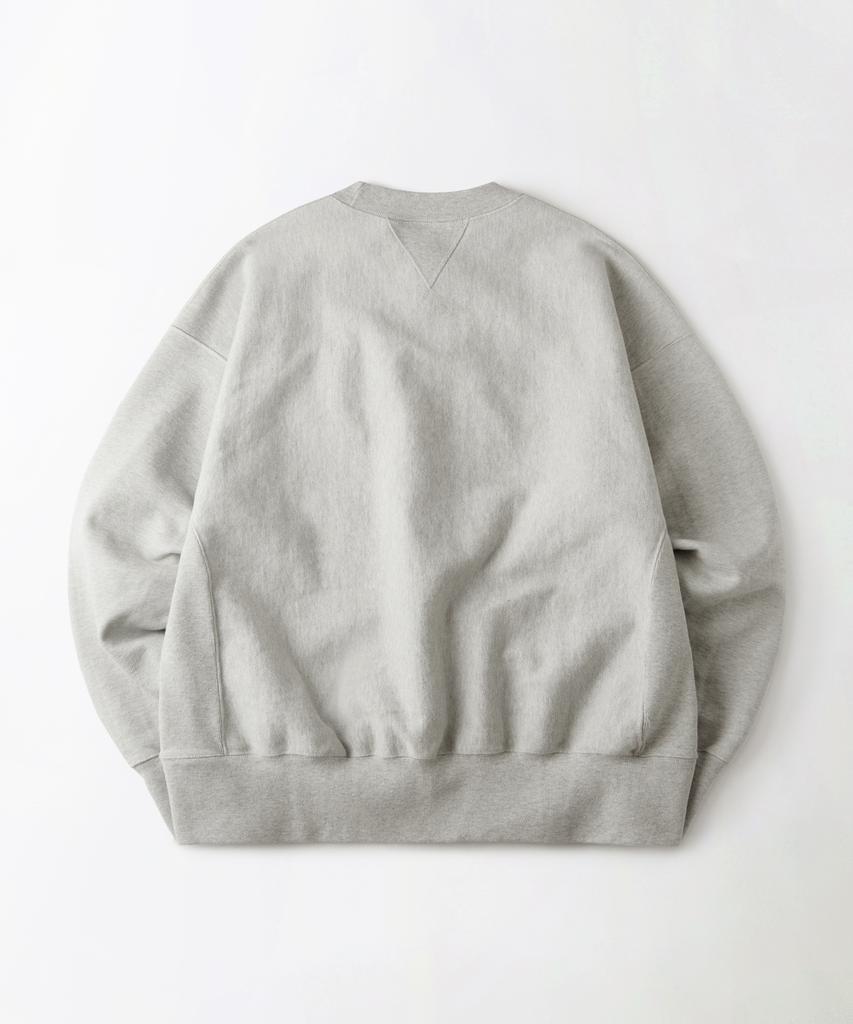 OUTSTANDING Reverse Heavy Sweat_3%Melange Gray