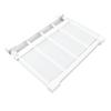 Tension Rod Shelf 14.2 Inch Width Nail Free Expandable Storage Rack for Cabinet Wardrobe 30 to 40cm /11.8 to 15.7in