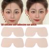 4/20pairs Butterfly-Shaped Elf Ear Stickers Cosmetic Corrector Self Adhesive Correction Patch Silicone Patches Tape Ears Primer