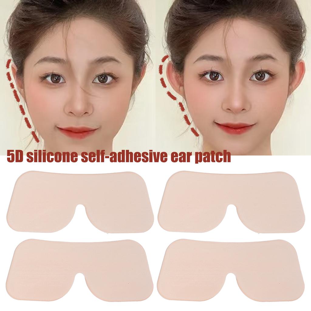 4/20pairs Butterfly-Shaped Elf Ear Stickers Cosmetic Corrector Self Adhesive Correction Patch Silicone Patches Tape Ears Primer