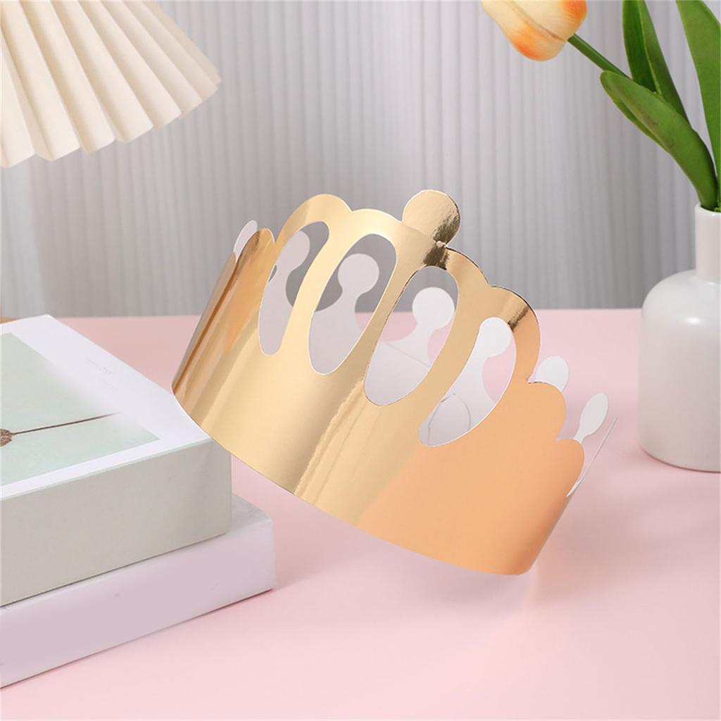 20 шт. Экологичные бумажные короны на день рождения для взрослых и детей, для праздников, ассорти цветов, безопасный дизайн