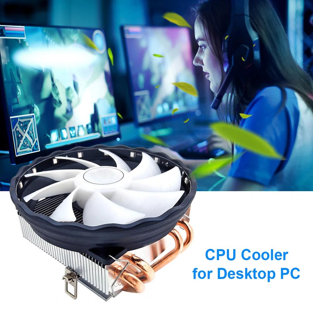 Материнская плата контролирует вентилятор RGB PWM процессорный вентилятор с 4 тепловыми трубками для LGA 2011/1200/1150 тихий мини-радиатор охладитель с температурой