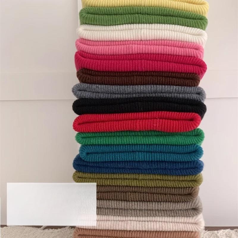 New Knitted Hat for Women In Autumn and Winter Korean Version Versatile High-quality Wool Hat Riding Warm Plus Velvet Thickened Cold Hat for Men