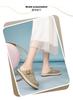 [Cowhide] Retro fisherman slippers, summer belt buckle, Haken slippers, casual vacation style women's shoes
