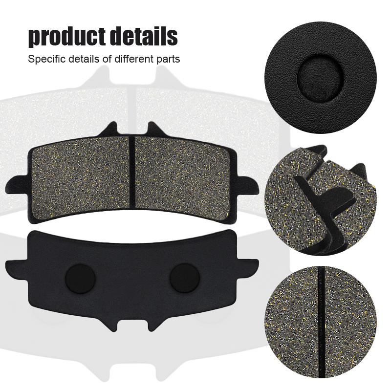 Motorcycle Front Brake Pads for Suzuki GSXR600 GSXR750 GSXR1000 GSXS1000 Naked GSXS1000F Katan GSX 1000 GSX1300R Hayab 1300