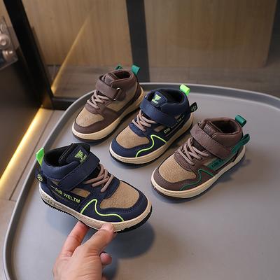 Новые весенне-осенние высокие кеды в студенческом стиле, модные и универсальные, на мягкой подошве, для мальчиков и девочек