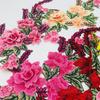 Сделай сам одежда Cheongsam роза пион цветок отделка одежда аксессуары нашивка вышивка аппликация