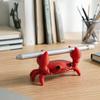 Nostalgie 3D Printed Crab Pen Holder, Cute Portable Cartoon Desk Organizer, Practical Home Decor Stationery Stand Figurine