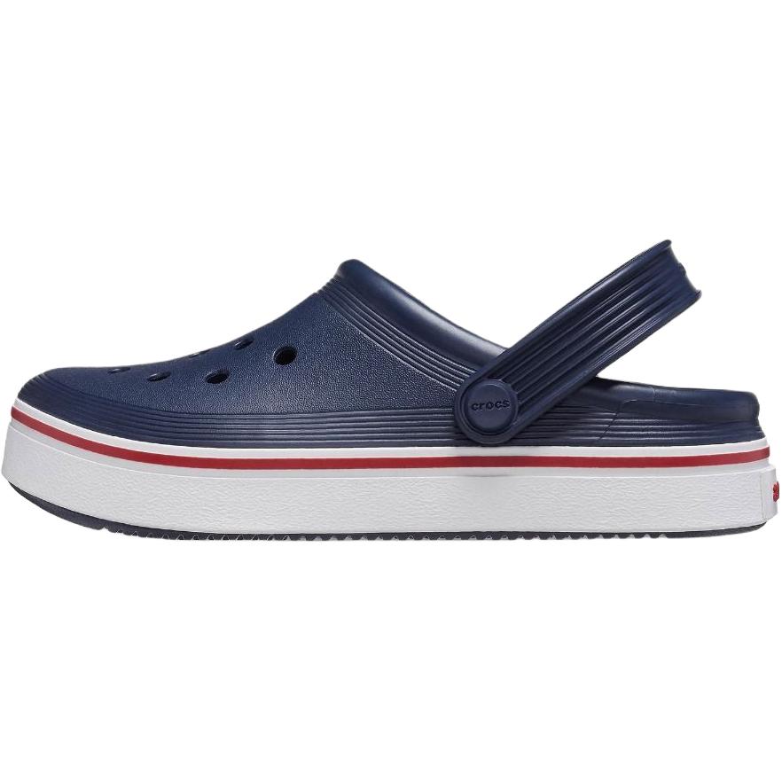 Crocs Off Court Clog K Comfortable Soft Non-Slip Durable Low-Top Kids Sandals Kids Sandals Blue 208477-4CC