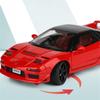 Новый 1:32 Honda NSX Alloy Sports Car Литая игрушечная машинка гоночный автомобиль металлический орнамент модель имитация звука и света коллекция дети мальчики подарок