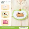 Theegreenparty Khaki Capybara Apple Dolphin Electric Hot Water Bag Explosion-Proof Heating Pad Cute for Girls Hand Warmer