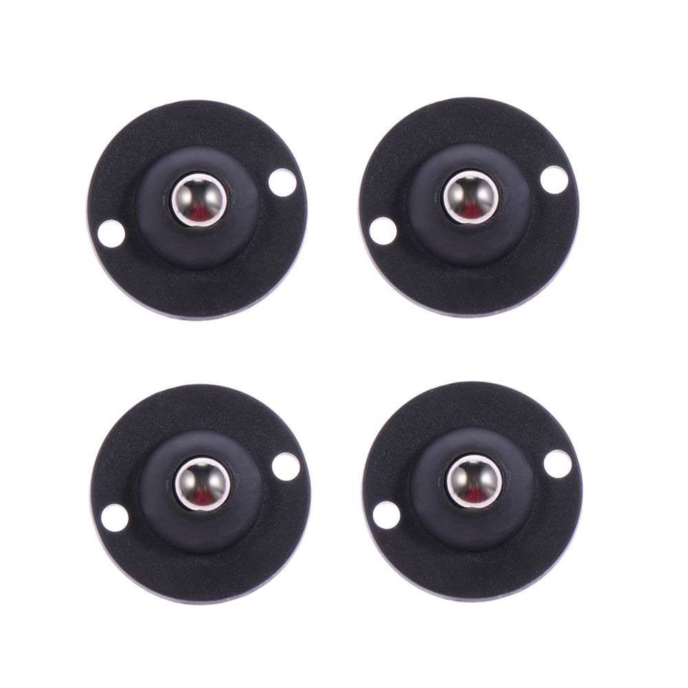 Мини-универсальный ролик из нержавеющей стали, самоклеящийся ролик, ролики для пасты, универсальные колеса 360º