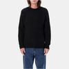 Carhartt WIP Свитер с круглым вырезом FW21, длинный рукав, шерстяной свитер, мужской свитер, черный, I010977-0JE-XX
