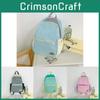 Cute And Colorful Childrens School Backpack Available In Black Green Pink Blue And
