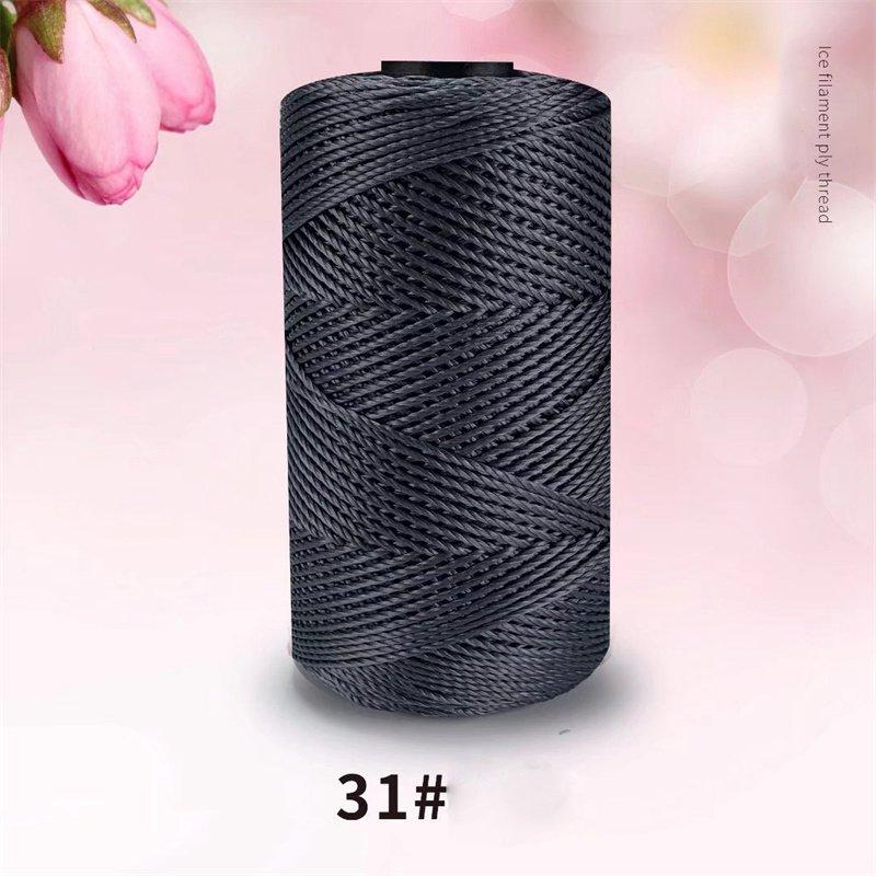 Ручная работа, ремесло, витой шнур макраме, сделай сам, свадебный декор, полипропиленовая швейная нить, 34 цвета, веревка