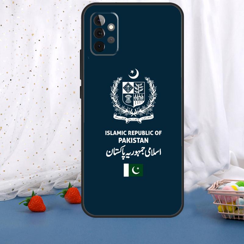 Флаг Пакистана для Samsung Galaxy A36 A26 A16 A05 A06 A54 A34 A14 A22 A32 A52 A55 A35 A15 A53 A13 A56 Чехол