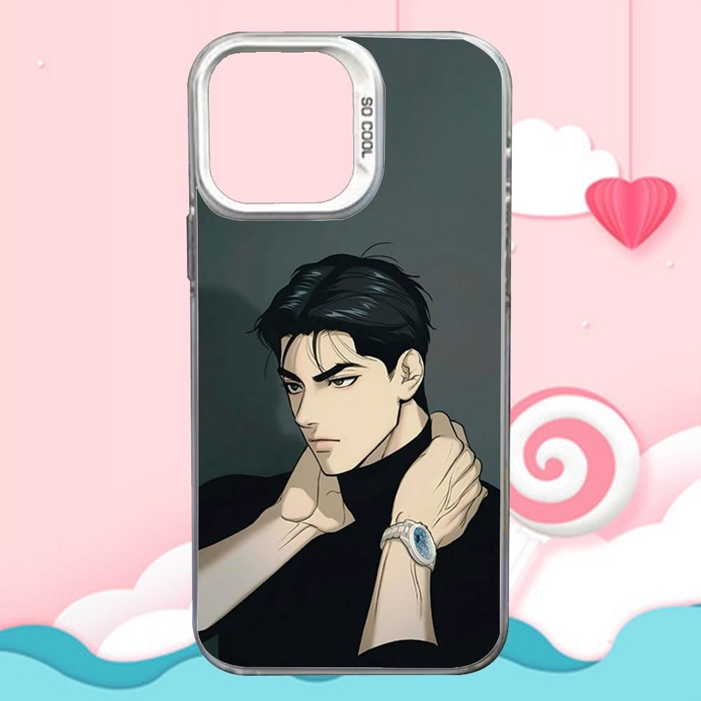 Чехол для телефона J-Joo Jaekyung из комиксов для iPhone 16, 15, 14, 13, 12, 11, Mini, Pro, SE, MAX Белый Матовый Ударопрочный Чехол
