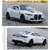 1:36 Миниатюрная модель Bmw M4 M3 Игрушки Литой сплав Автомобиль Открывающиеся двери Сплавной кузов Резиновые шины С инерционным механизмом Транспортное средство Украшения для дома