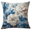 Новая Ретро Наволочка с Пионом, Домашняя, для Диванной Подушки