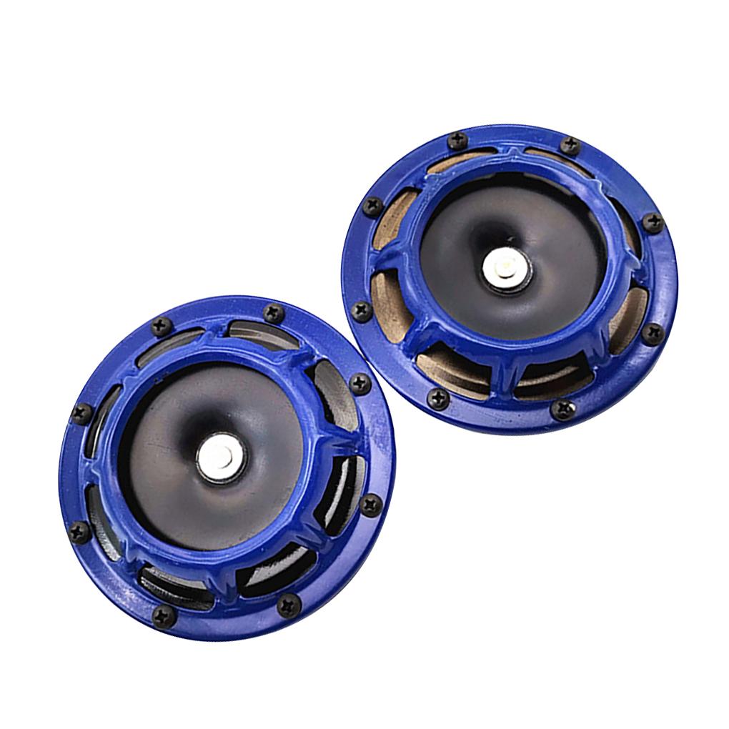 2 шт. автомобильные гудки 12 В мотоциклетные модифицированные трубы супер громкий электрический громкоговоритель для грузовика автофургона красный