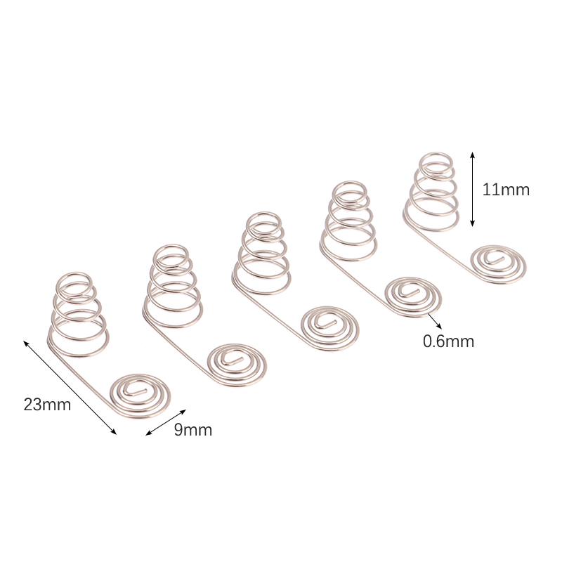 5 шт. батарея АА, отрицательная и положительная пружина, контактная пластина, никелевая проволока, пружина