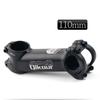 Aluminum Bicycle Stem 31.8mm Clamp Diameter -17 Rise Angle 60mm 80mm 90mm 110mm Length Mountain Bike Handlebar