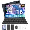 16-дюймовый планшет T60 Android 16, IPS-экран с высоким разрешением, поддержка Widevine, быстрый, идеально подходит для видеомонтажа, Android 12-дюймовый TABWEE PC, 48 ГБ + 256 ГБ + 2 ТБ