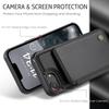 Чехол для iPhone 17e/16e с держателем для карт, кошелек с RFID-защитой, прочная кожаная подставка, магнитная застежка, ударопрочный
