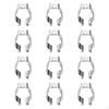12 Clips Bracket Holders for Fluorescent Tubes, Support Light Fixtures