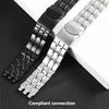 17мм 19мм 20мм 21мм Металлический Ремешок для Swatch YCS YVS YCS Ремешок для Часов YCS443G YGS749 471 495 Мужчины Женщины Нержавеющая Сталь Цепочка Браслет