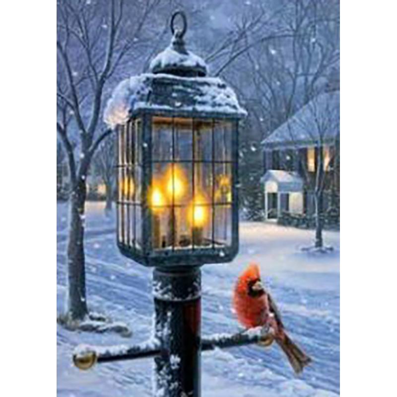 5D DIY алмазная живопись снег зимний пейзаж горный хрусталь художественная картина полная алмазная вышивка мозаика украшение дома Подарочный комплект