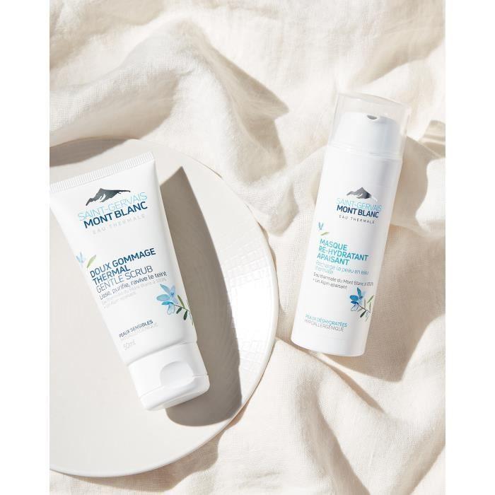 Gommage - SAINT-GERVAIS MONT BLANC - Doux Thermal - 50 ml - Hypoallergénique - Peaux Déshydratées