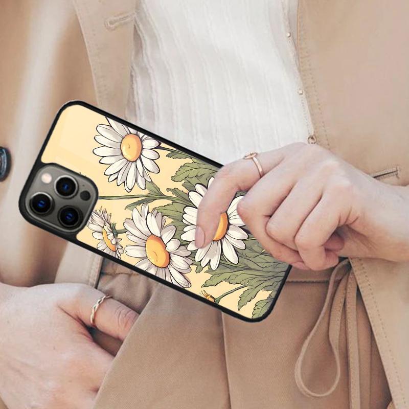 Flower Plant Art Magnetic Phone Case For APPLE iPhone 17 Air 16 14 13 12 Pro Max 15 Plus Wireless Charge With MagSafe Cover