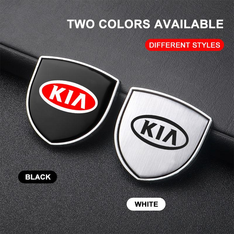 1 шт. Металлическая эмблема-щиток на дверь автомобиля, значок на кузов автомобиля, 3D-наклейка для KIA Sportage Ceed Rio 3 4 k2 k3 k4 k5 k6 K7 K8 Picanto Sorento Optima